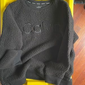 calvin klein black sweashirt